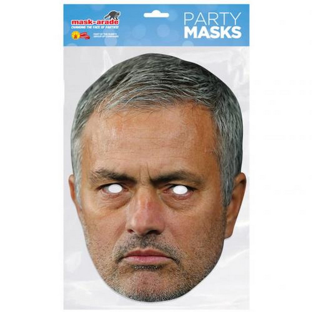 Beige - Front - Mask-arade Jose Mourinho Mask