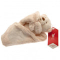 Brown - Side - Liverpool FC Official Baby Comforter Hugs Blanket