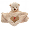 Brown - Front - Liverpool FC Official Baby Comforter Hugs Blanket