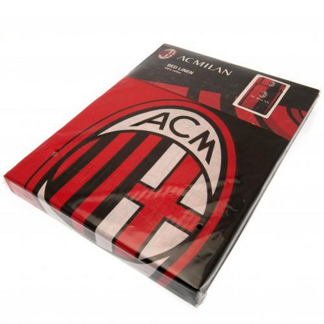 Red-Black - Back - AC Milan Duvet Set
