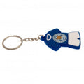 Blue-White - Back - Leicester City FC Kit Keyring