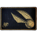 Black-Gold - Front - Harry Potter Golden Snitch Scatter Rug