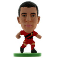 Red-Black - Front - Belgium Eden Hazard 2020 SoccerStarz Football Figurine