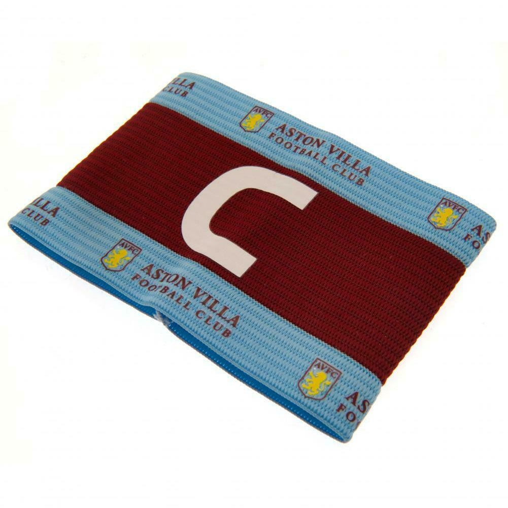Blue-Claret Red - Back - Aston Villa FC Captains Armband