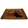 Brown-Black - Front - Black Panther Welcome to Wakanda Door Mat