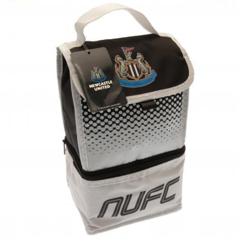 Black-White - Back - Newcastle United FC Fade Lunch Bag