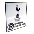 White - Front - Tottenham Hotspur FC Official No Parking Sign