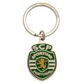Green-White-Silver - Front - Sporting CP Crest Keyring