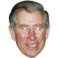 Brown-Grey - Front - Mask-arade Prince Charles Mask