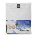 White - Back - FLOSO Mens Thermal Underwear Short Sleeve T-Shirt Vest Top (Standard Range)