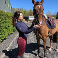 Navy - Side - John Whitaker Womens-Ladies Legend Thermal Base Layers
