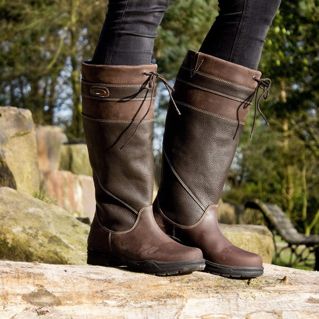 Ladies leather country boots on sale