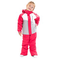 Raspberry - Back - Trespass Childrens-Kids Crawley Ski-Snow Set