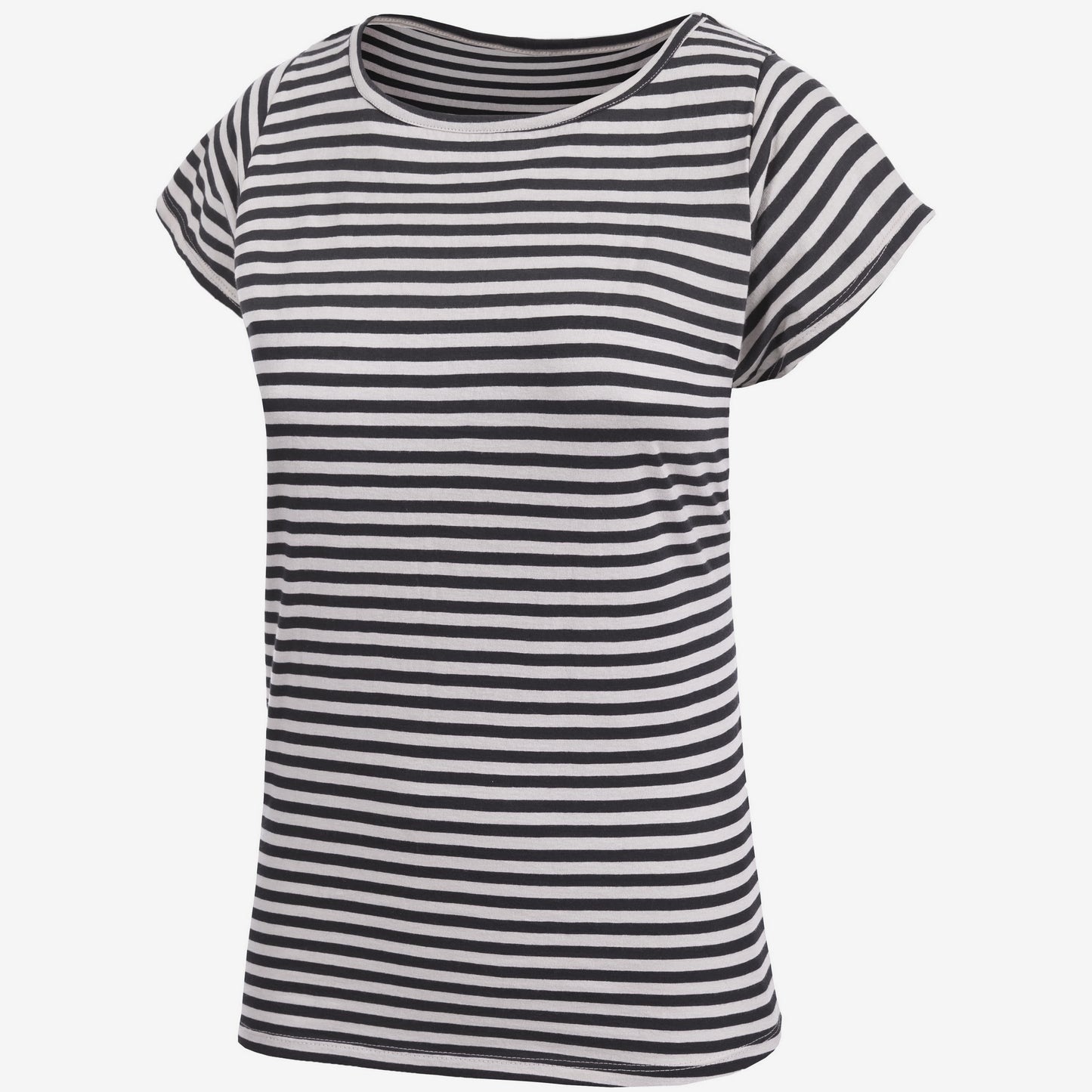 Ink Stripe - Back - Trespass Womens-Ladies Hilary Striped Short Sleeve T-Shirt
