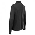Black - Back - Trespass Mens Ronson Quick Dry Long Sleeve Active Top