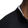 Black - Pack Shot - Trespass Mens Ronson Quick Dry Long Sleeve Active Top