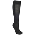 Black - Front - Trespass Mens Exhale Long Length Hiking Boot Socks