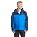 Bright Blue - Side - Trespass Mens Phelps Waterproof Jacket