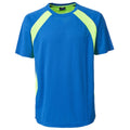 Bright Blue - Front - Trespass Mens Devan Short Sleeve Active T-Shirt