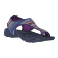 Purple - Front - Trespass Womens-Ladies Beachie Sandals