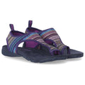 Purple - Close up - Trespass Womens-Ladies Beachie Sandals