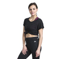 Black - Side - Trespass Womens-Ladies Nado Active Top