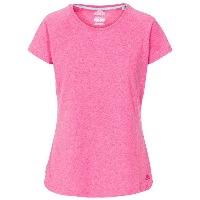 Pink Lady Marl - Front - Trespass Womens-Ladies Beinta T-Shirt