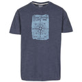 Navy Marl - Front - Trespass Mens Course T-Shirt