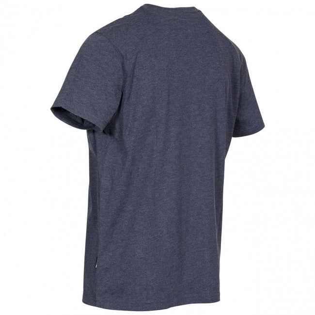 Navy Marl - Back - Trespass Mens Course T-Shirt