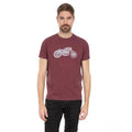 Charcoal Marl - Front - Trespass Mens Motorbike T-Shirt