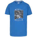 Blue - Front - Trespass Mens Downhill T-Shirt