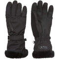 Black - Front - Trespass Womens-Ladies Yani Gloves