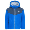 Blue - Front - Trespass Boys Bieber Hooded Fleece Jacket