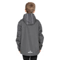 Carbon - Back - Trespass Childrens Boys Vincenzo Waterproof Jacket