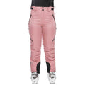 Dusty Rose - Front - Trespass Womens-Ladies Admiration Waterproof Ski Trousers