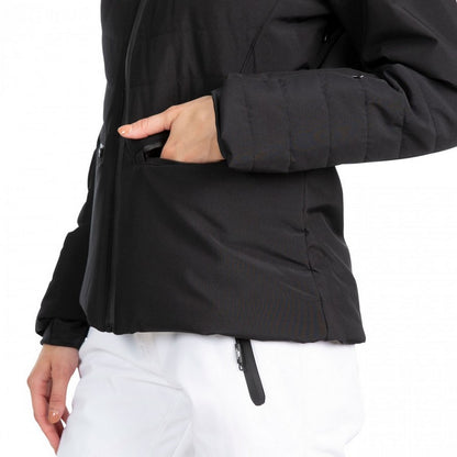 Black - Lifestyle - Trespass Womens-Ladies Poise Waterproof Ski Jacket