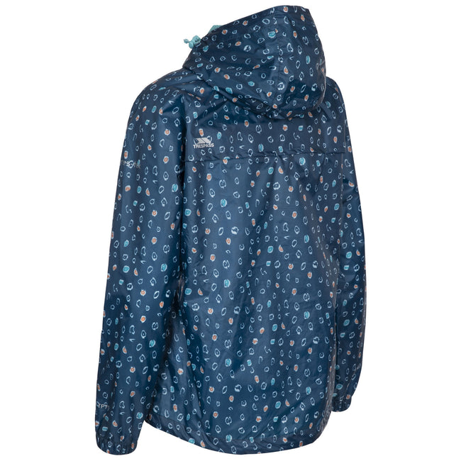 Trespass Womens Ladies Indulge Printed Packaway Waterproof Jacket Discounts on great Brands