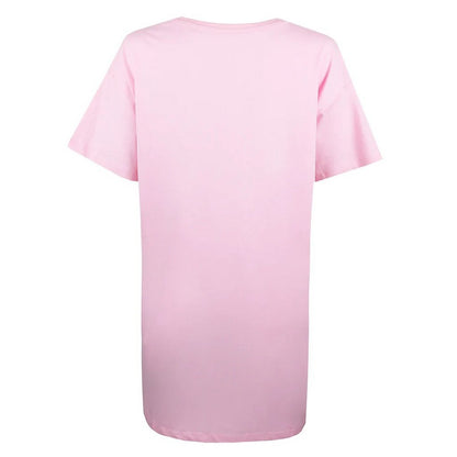 Light Pink-White - Back - The Aristocats Womens-Ladies Nap Queen Nightie