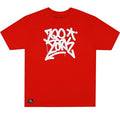 Red-White - Front - Zoo York Mens Graffiti Logo T-Shirt