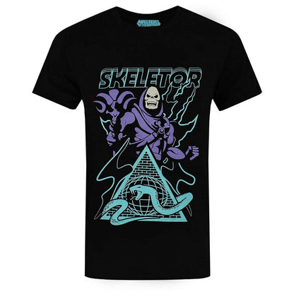 Black - Front - Masters of the Universe Mens Skeletor T-Shirt