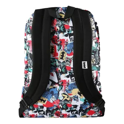 Multicoloured - Back - Batman Collage Backpack