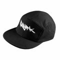 Black - Back - Zoo York Mens Embroidered 5 Panel Cap