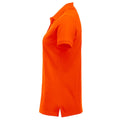Visibility Orange - Lifestyle - Clique Womens-Ladies Manhattan Polo Shirt