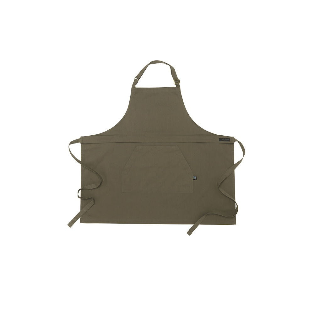 Dark Olive - Back - Cottover Twill Apron