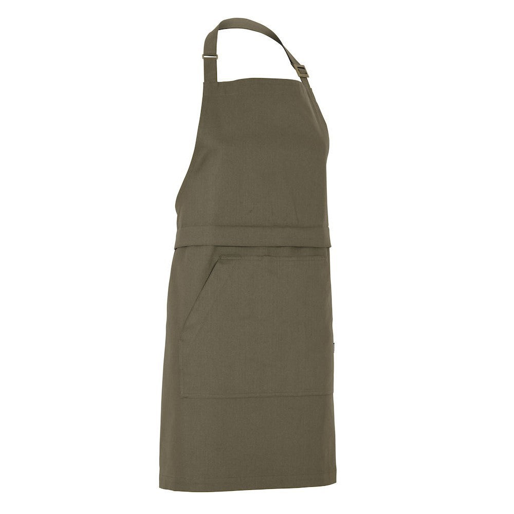 Dark Olive - Front - Cottover Twill Apron