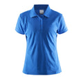 Sweden Blue - Front - Craft Womens-Ladies Classic Pique Polo Shirt