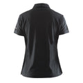 Black - Back - Craft Womens-Ladies Classic Pique Polo Shirt