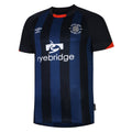 Navy-Black - Front - Luton Town FC Mens 22-23 Umbro Third Jersey