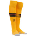 Yellow-Black-Claret Red - Front - SG Dynamo Dresden Childrens-Kids 22-23 Umbro Home Socks