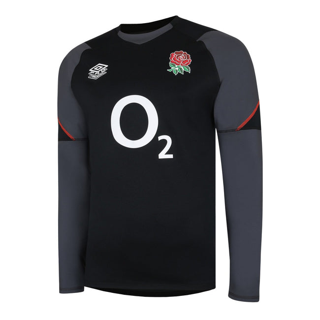 Umbro Mens 21/22 Pro England Rugby Long-Sleeved Jersey Discounts